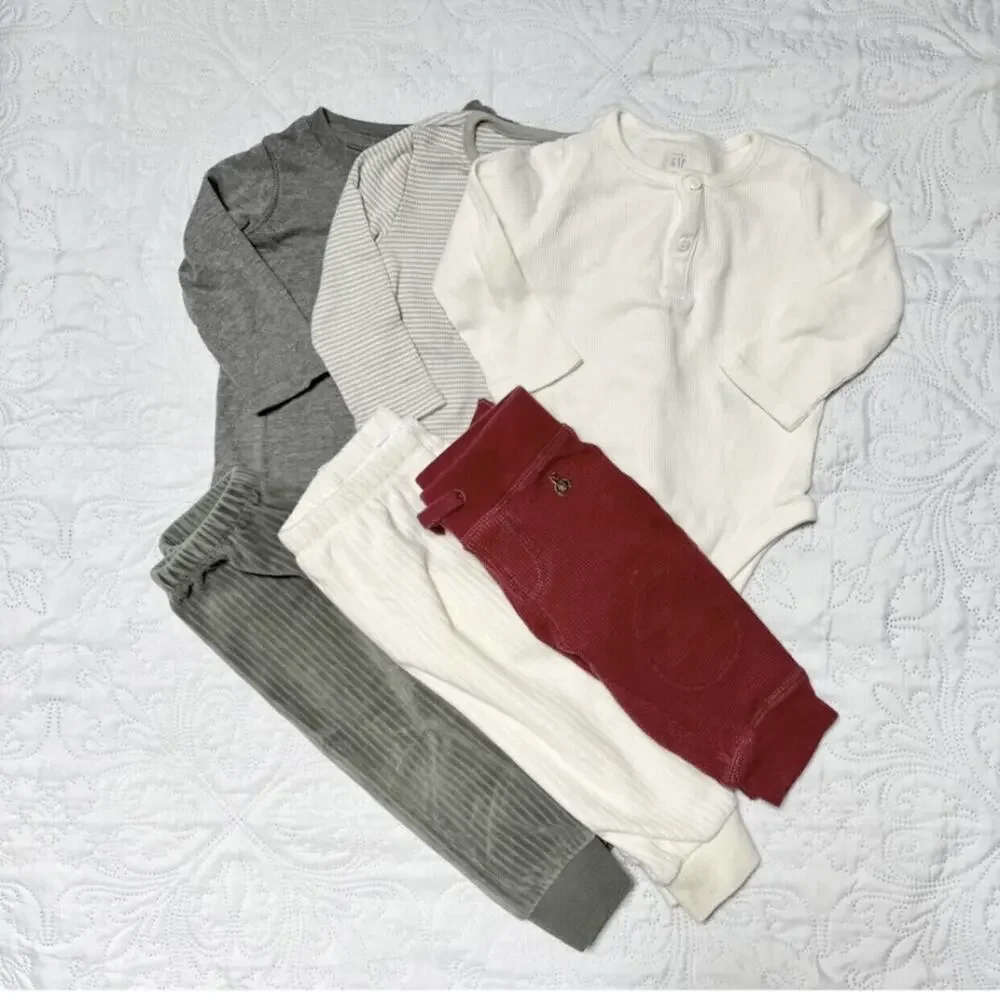 Gap Mix And Match 6 Piece Bundle Size 6-12m